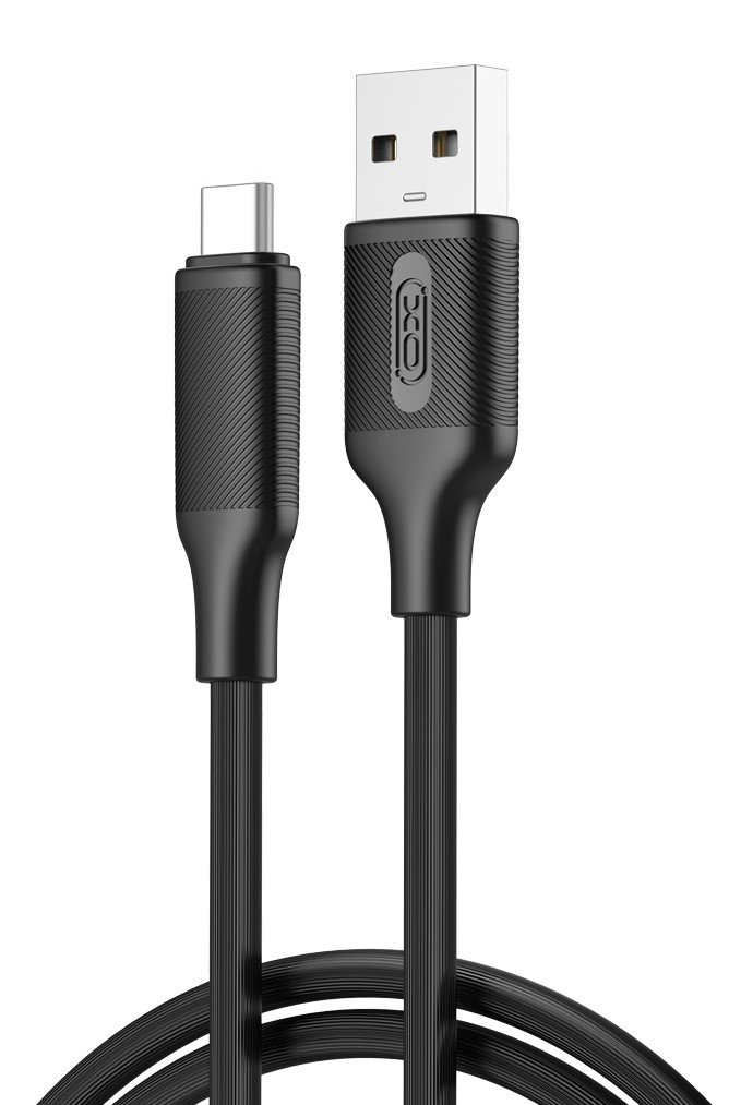 04_2657_ XO NB265 Μινιμαλιστικό Καλώδιο Type-C Μαύρο (16.005.0325) - Image 1