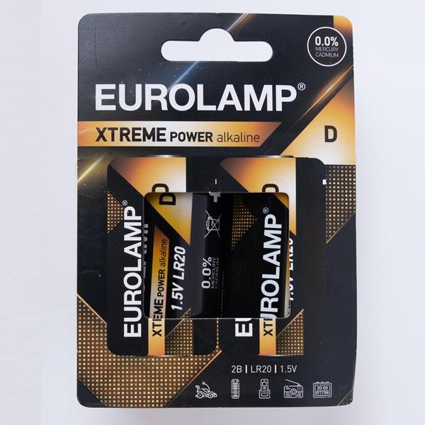 a61aac166dfd4d139d0742e7ddec2f8d ΜΠΑΤΑΡΙΑ EXTREME D (LR20) 2τμχ 1,5V (147-24123) - Image 1