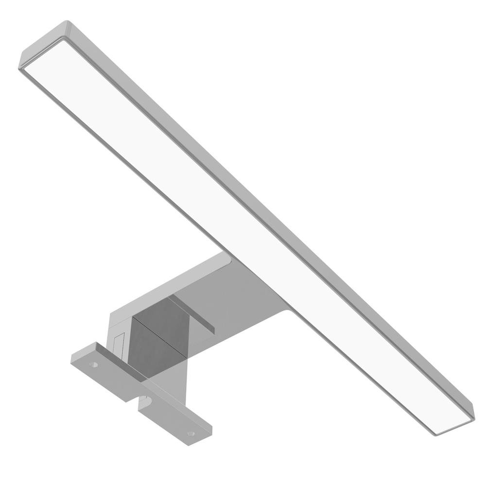 alml-b30-c-5w Avide LED Τετράγωνο Φωτιστικό Καθρέφτη Chrome Plastic 300mm NW 4000K 5W IP44 (15.001.2088) - Image 1