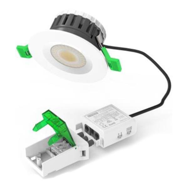 beaafa467575451f806a934eb6afb36a ΦΩΤΙΣΤΙΚΟ ΧΩΝΕΥΤΟ LED 5/8W 4CCT Φ90 IP65 ΛΕΥΚΟ PRO (145-68900) - Image 1