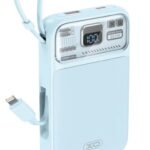 XO PR243 22.5W Powerbank Γρήγορης Φόρτισης 10000mAh Μπλε (16.010.0074)