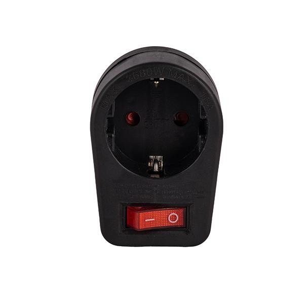 56f232ad2bcd4263a59695025f8f8749 ΑΝΤΑΠΤΟΡΑΣ ΑΠΟ ΕΝΑ ΣΟΥΚΟ ΣΕ ΕΝΑ ΣΟΥΚΟ ΜΕ ΔΙΑΚΟΠΤΗ & ΠΡΟΣΤΑΣΙΑ ΕΠΑΦΩΝ ΜΑΥΡΟ (147-10310) - Image 1