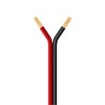 ΚΑΛΩΔΙΑ ΗΧΕΙΩΝ ΜΑΥΡΟ-ΚΟΚΚΙΝΟ 2Χ1.5mm (150-20303)
