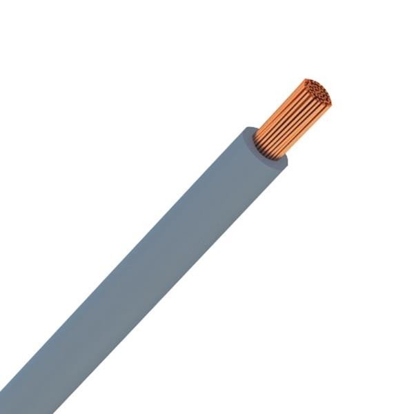 9308e7de23274cea86d596036f447793 ΚΑΛΩΔΙΟ NYAF H07V-K 1Χ1.5mm² ΓΚΡΙ (100m/roll) (150-13416) - Image 1