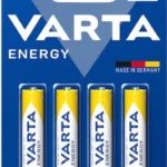 Varta Μπαταρίες Αλκαλικές Energy Simply AAA Varta (4τεμ)
