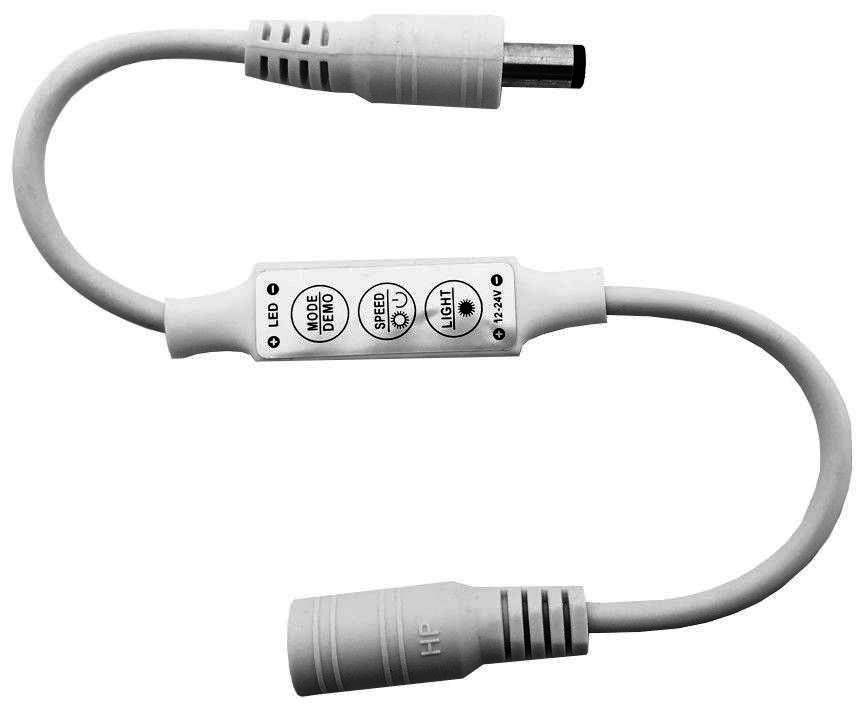 15.001.0344 Avide LED Ταινία 12V 48W Ντίμερ Mini 3 Πλήκτρα Ελεγκτής (15.001.0344) - Image 1