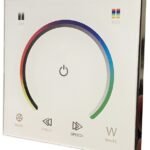 Avide LED Ταινία 12V 144W RGB Τηλεχειριστήριο Αφής και Ελεγκτής Άσπρο (15.001.0374)