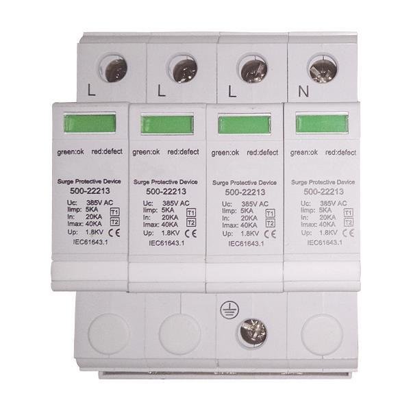 1da4061a8b044e95880be418dc339274 ΑΝΤΙΚΕΡΑΥΝΙΚΟ ΤΡΙΦΑΣΙΚΟ Τ1-Τ2 20kA-40kA 385V 4P (500-22213) - Image 1