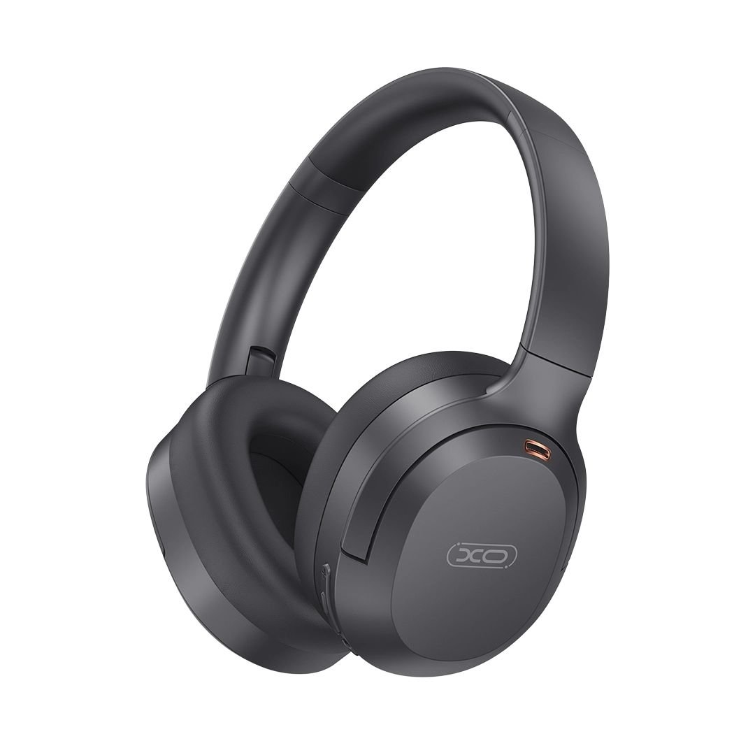2_3_18 XO BE53 Ακουστικά Κεφαλής Bluetooth Tough Style με Περιστρεφόμενη Στέκα & ANC Μαύρα (16.003.0173) - Image 1