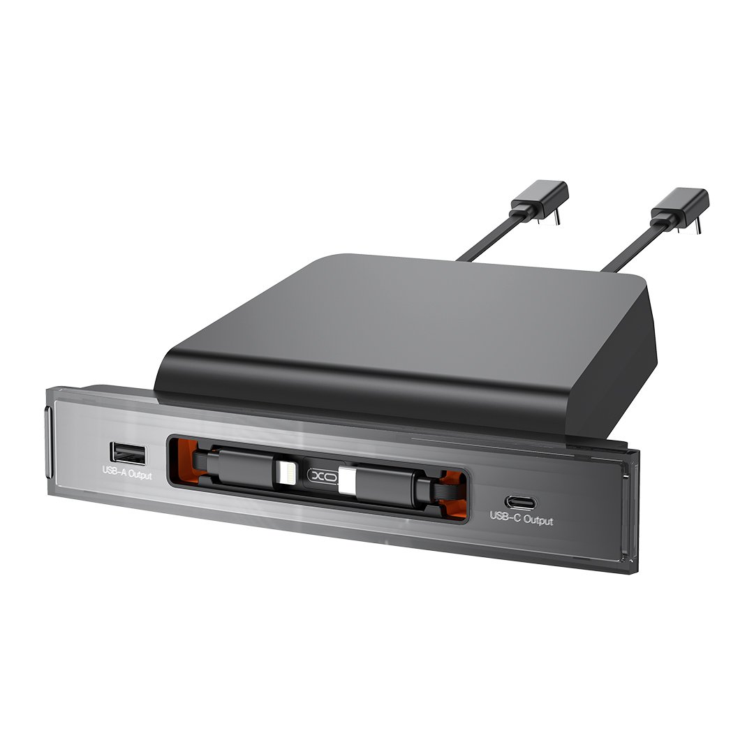 2_nb285_2_ XO NB285 Docking Station με Αναδιπλούμενα Καλώδια 4-in-1 (16.005.0353) - Image 1