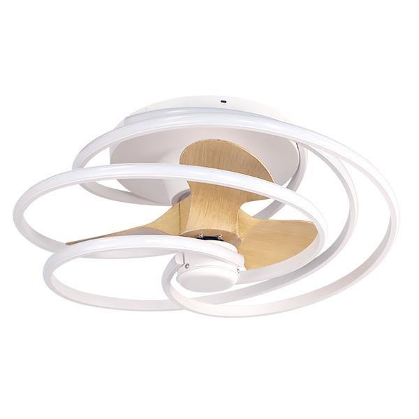 2ca355391b3f4ae999469b4ad656e18f ΑΝΕΜΙΣΤΗΡΑΣ ΟΡΟΦΗΣ ΛΕΥΚΟ ΚΑΙ ΞΥΛΟ ΜΕ LED ΦΩΣ ΚΑΙ ΚΟΝΤΡΟΛ Φ68 DC 26W (300-25044) - Image 1