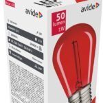 Avide LED Διακοσμητική Λάμπα Filament 0.6W E27 Κόκκινο (15.001.0433)