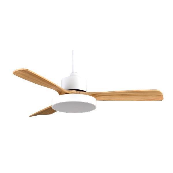 5135a72a2cb74c1ba95a320077dfbbca ΑΝΕΜΙΣΤΗΡΑΣ ΟΡΟΦΗΣ ΛΕΥΚΟ ΚΑΙ ΞΥΛΟ ΜΕ LED ΦΩΣ ΚΑΙ ΚΟΝΤΡΟΛ Φ122 DC 35W (300-25041) - Image 1