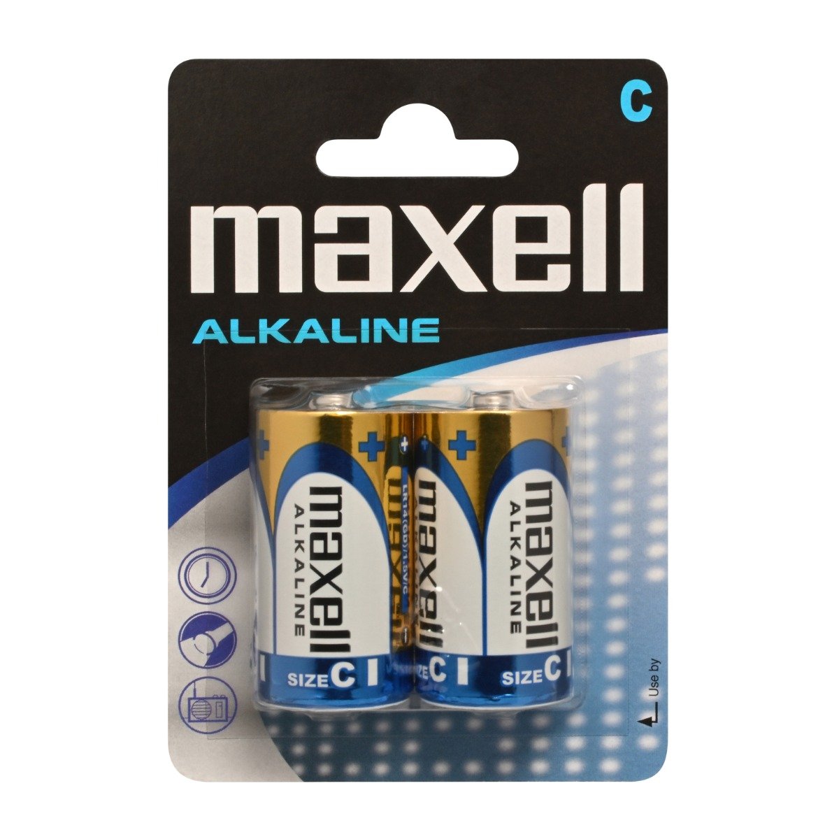 774417_maxell-c-lr14-2-blister_pack-front MAXELL Αλκαλικές Μπαταρίες LR14 C BL2 (01.001.0170) - Image 1