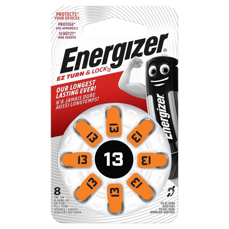 800q-01_4690000258 Energizer Μπαταρίες Βαρηκοΐας Zinc Air PR13/8BP (01.008.0035) - Image 1