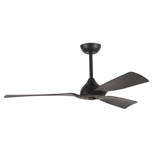 8ae50e30d6d24e29baf288214eaca463 ΑΝΕΜΙΣΤΗΡΑΣ ΟΡΟΦΗΣ ΑΔΙΑΒΡΟΧΟΣ IP44 ΜΑΥΡΟΣ, 3 ΦΤΕΡΩΤΕΣ, ΜΕ ΚΟΝΤΡΟΛ Φ132 DC 33W (300-25030) - Image 1