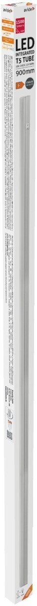 ab900t5-15w-nw-cb_avide-led-t5-integralt-fenycso-15w-900mm-nw-4000k-halozati-kabellel Avide LED Πάγκου Κουζίνας 15W 900mm Λευκό 4000K με Πρίζα (15.001.0695) - Image 1
