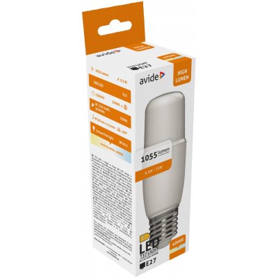 abbse27nw-95w_avide-led-bright-stick-izzo-t37-95w-e27-nw-4000k-400x400 Avide LED Bright Stick Bulb T37 9.5W E27 NW 4000K (15.001.1690) - Image 1