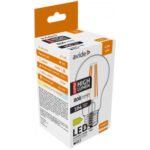 Avide LED Λάμπα Filament Σφαίρα 4.9W E27 A60 NW 4000K Super High Lumen (15.001.2097)