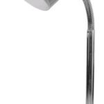 Avide Basic Φωτιστικό Γραφείου C Base S Ασημί (15.001.0680)