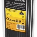 Entac Δεματικά 3.6x300mm Μαύρα (15.006.0008)