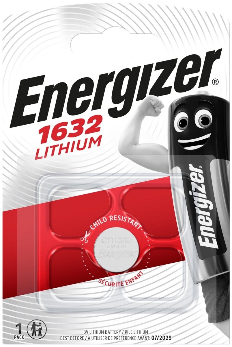 egcr1632_energizer-gombelem-litium-cr1632 Energizer Κουμπί Λιθίου CR1632 (01.005.0105) - Image 1