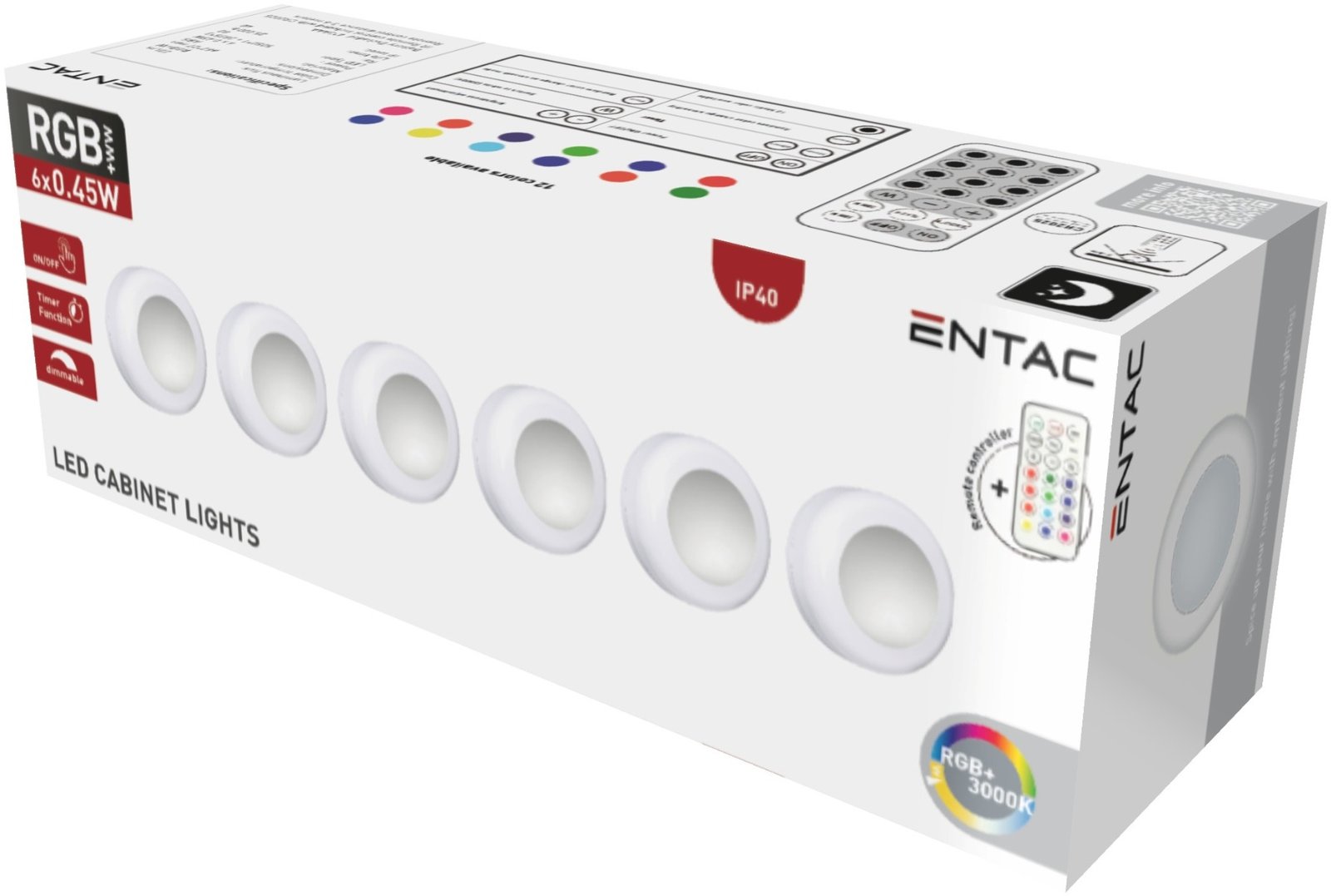 empnl-045w-rgb_entac-mini-hordozhato-ejjeli-feny-045w-rgb-tavir-6db-csomag-0x0 Entac Mini Φορητό Φωτάκι Νυκτός 0,45W RGB RC 6τμχ/σετ (15.007.0275) - Image 1