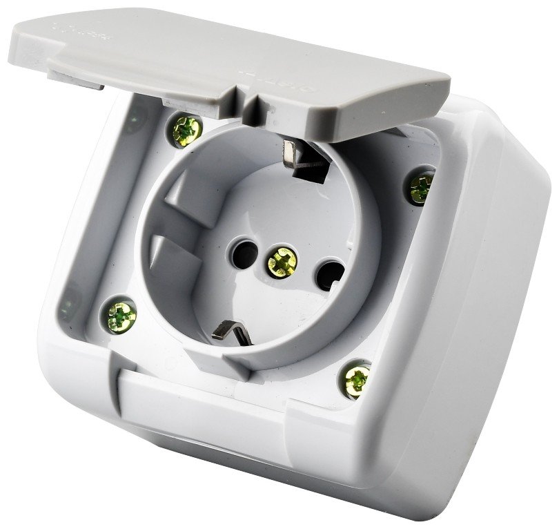 esmws1e-stp_entac-stephan-feluletre-szerelheto-fali-aljzat-foldelt-ip54 Entac Stephan surface mounted wall socket earthed IP54 (15.005.0117) - Image 1