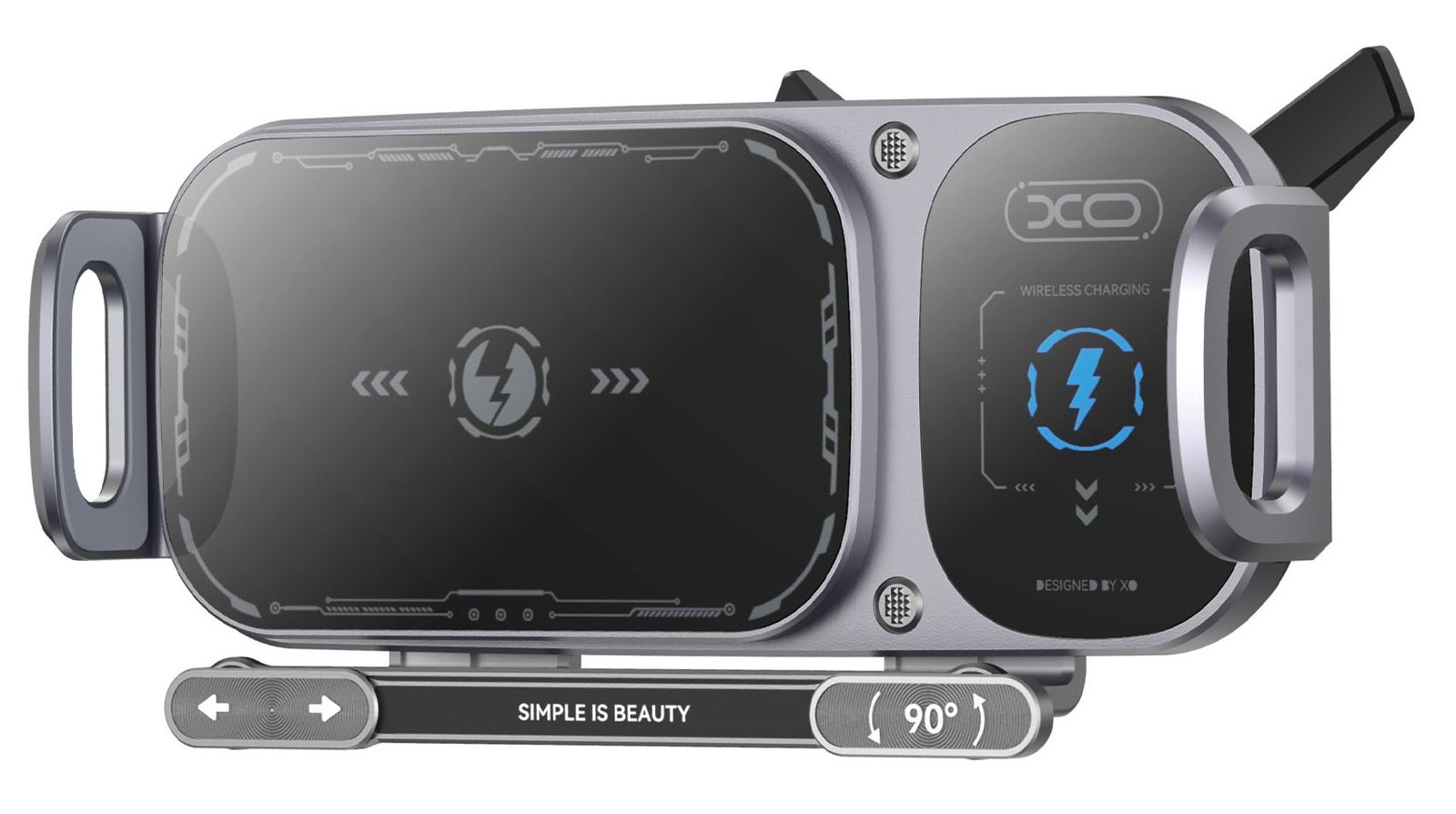 image_20250619085112 XO WX042 Βάση Κινητού Αυτοκινήτου με Ασύρματη Φόρτιση 15W (16.006.0382) - Image 1