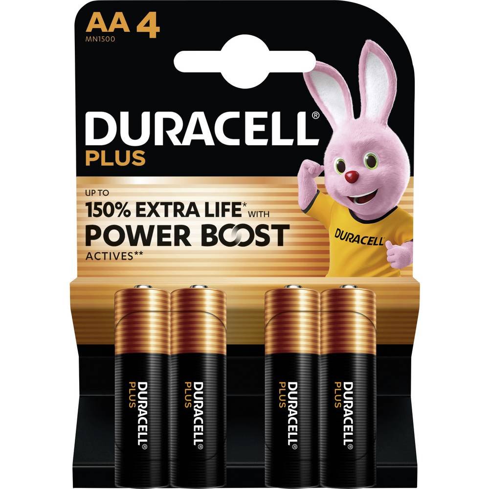 image_2__1 DURACELL Μπαταρίες Plus Boost MN1500 AA BL4 (01.001.0168) - Image 1