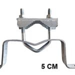 Δαγκάνα Στήριγμα Τοίχου ''Ω'' 5cm (03.004.0019)