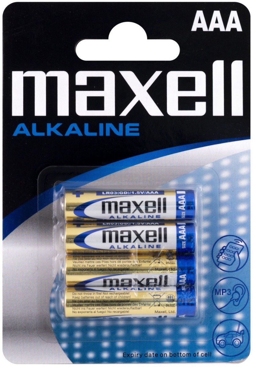 maxell-alkaline-lr03-aaa-bl4seik6lzefrvfv MAXELL Αλκαλική Μπαταρία LR03 AAA (4τμχ) (01.001.0150) - Image 1
