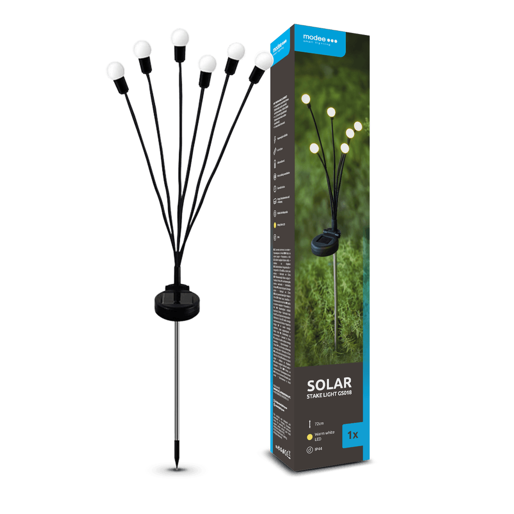 media-1706101016494 Modee Lighting LED Ηλιακό Φωτιστικό Κήπου GS018 72cm (40.002.0033) - Image 1