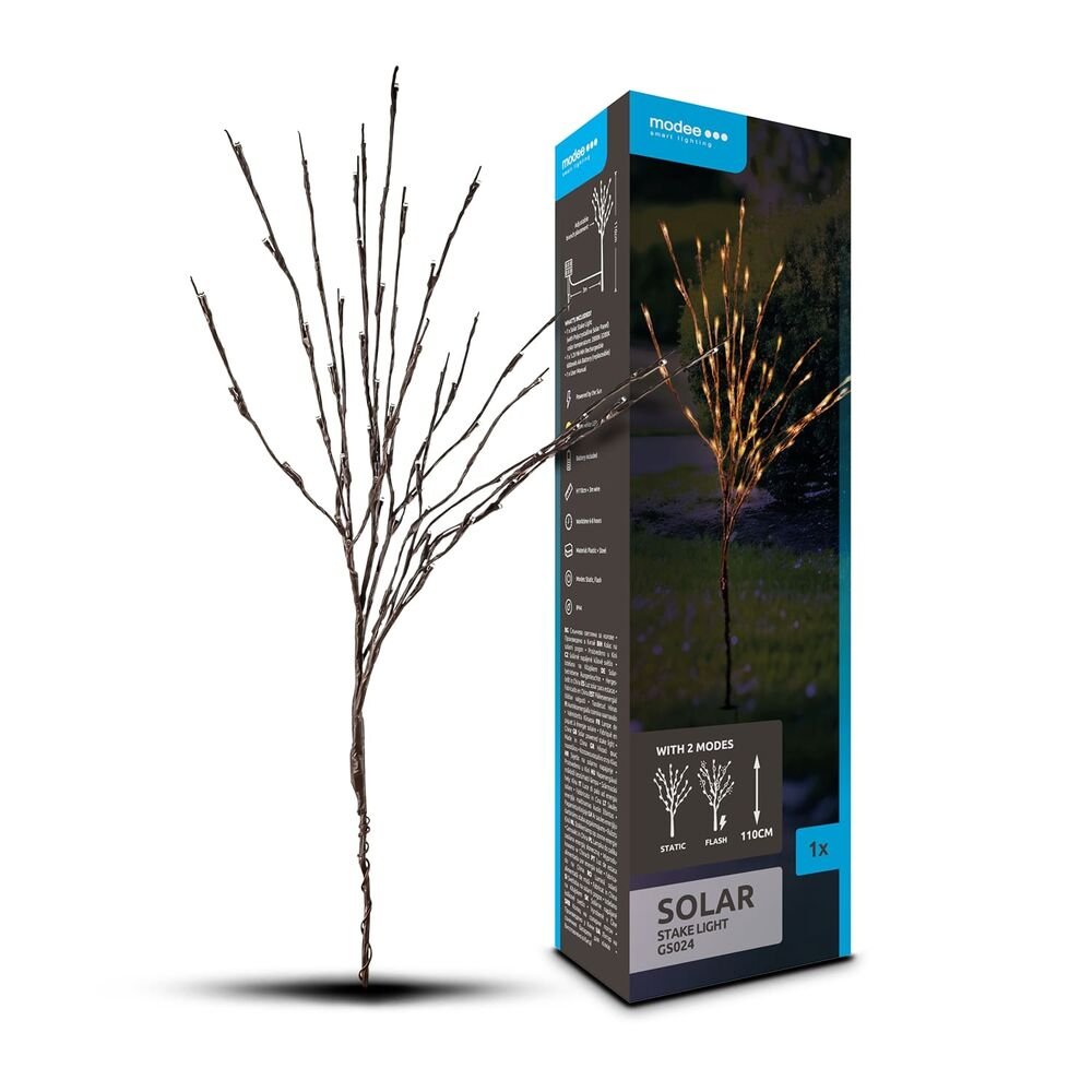 media-1731510029573 Modee Lighting Ηλιακό Φωτιστικό LED Δέντρο GS024 110cm (40.002.0034) - Image 1