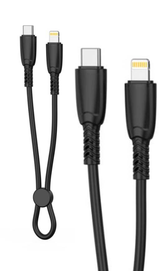 screenshot_83_1 XO NB-Q248A Καλώδιο Φόρτισης + Data Suluo Series Type-c to Lightning 27W L=25cm Μαύρο (16.005.0251) - Image 1
