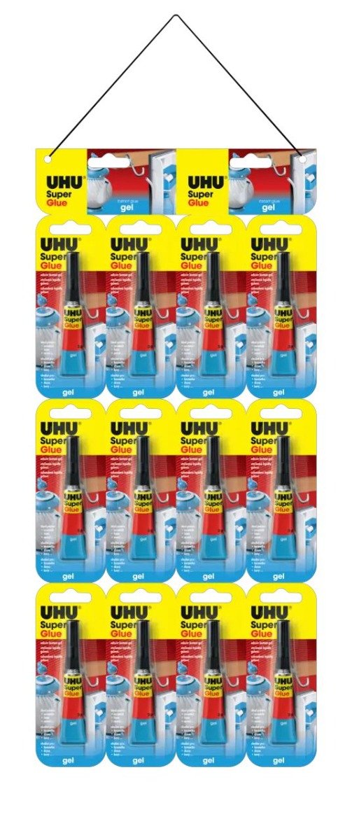 __viber_2025-09-15_16-30-42-738 UHU Superglue Κόλλα Gel Jumbo 2g B12 (12τμχ) (41.010.0001) - Image 1