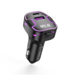 XO transmitter FM BCC12 Bluetooth MP3 car charger 3,1A black (GSM176819)