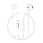 BWOO Wired Headphone Lightning With Volume Control HF179 white (GSM193046)