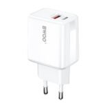 BWOO wall charger CDA182 QC 38W 1x USB-A + 1x USB-C white (GSM193919)