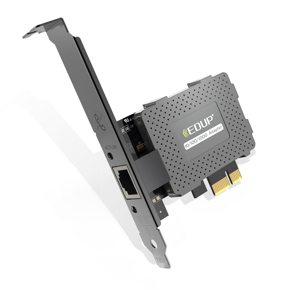 9602gs-_01 EDUP EP-9602GS 1000Mbps PCI-E Ethernet Adapter (30.002.0004) - Image 1