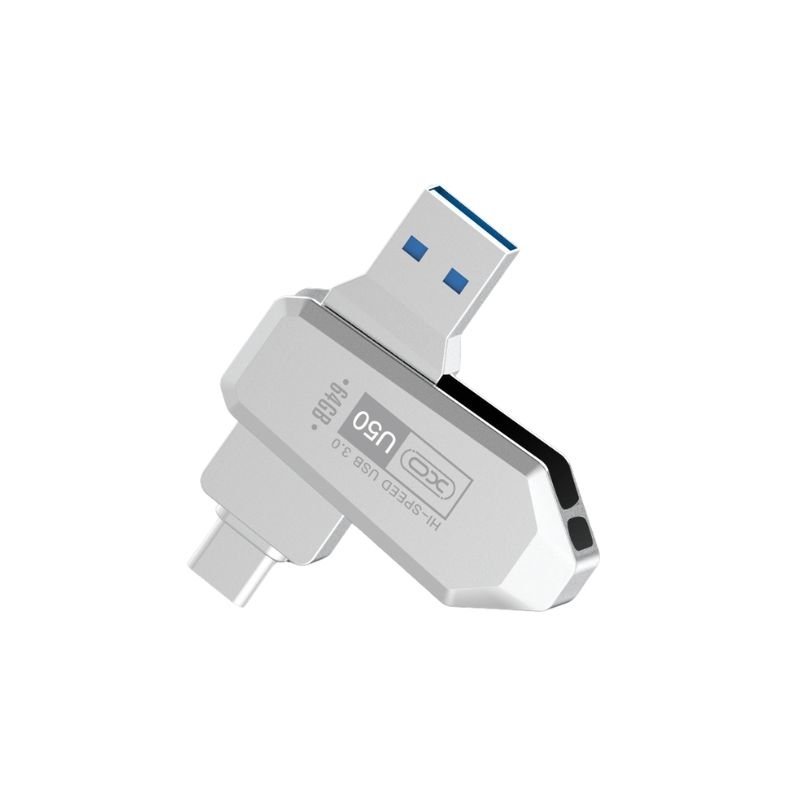 u50_xo_2 XO U50 Στικάκι & Αντάπτορας Type-C σε USB OTG USB 3.0 Έκδοση 16GB (16.007.0042) - Image 1