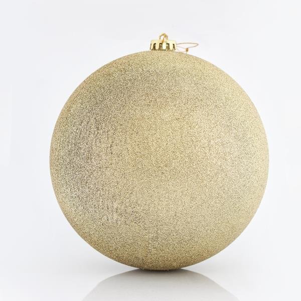 02be5c7f12854e229bf372f867092cc7 ΜΠΑΛΑ ΠΛΑΣΤΙΚΗ, ΧΡΥΣΗ ΜΕ GLITTER, ΣΕΤ 2ΤΜΧ, 20cm (600-42622) - Image 1