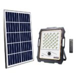 ΠΡΟΒΟΛΕΑΣ LED 100W SMD ΗΛΙΑΚΟΣ ΜΕ ΚΑΜΕΡΑ DC5V 6500K IP65 ΜΑΥΡΟΣ PLUS (147-69594)