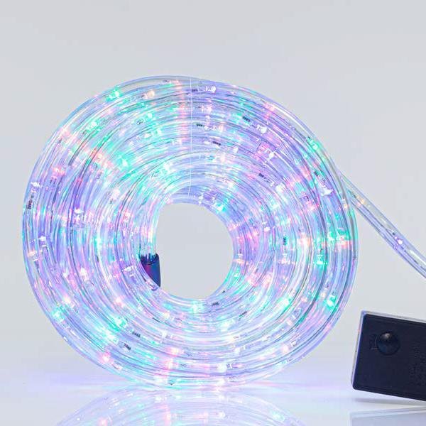 04d68b1728554c718063d4d1228ef315 ΦΩΤΟΣΩΛΗΝΑΣ LED, ΜΟΝΟΚΑΝΑΛΟΣ, ΜΕ ΠΡΟΓΡΑΜΜΑ, ΧΡΩΜΑΤΙΣΤΟ, 10m, 24 LED ANA ΜΕΤΡΟ, IP44 (600-22125) - Image 1