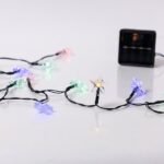 ΣΕΙΡΑ, 60 LED 5mm, ΠΛΑΣΤΙΚΑ ΑΣΤΕΡΙΑ, ΗΛΙΑΚΟ ΣΥΛΛΕΚΤΗ ΜΕ ΑΙΣΘΗΤΗΡΑ ΦΩΤΟΣ, 8 ΠΡΟΓΡΑΜΜΑΤΑ, ΠΡΑΣΙΝΟ PVC ΚΑΛΩΔΙΟ, ΧΡΩΜΑΤΙΣΤΟ LED ΑΝΑ 10cm, ΠΡΟΕΚΤΑΣΗ ΠΑΡΟΧΗΣ 60cm, IP20 (600-04781)