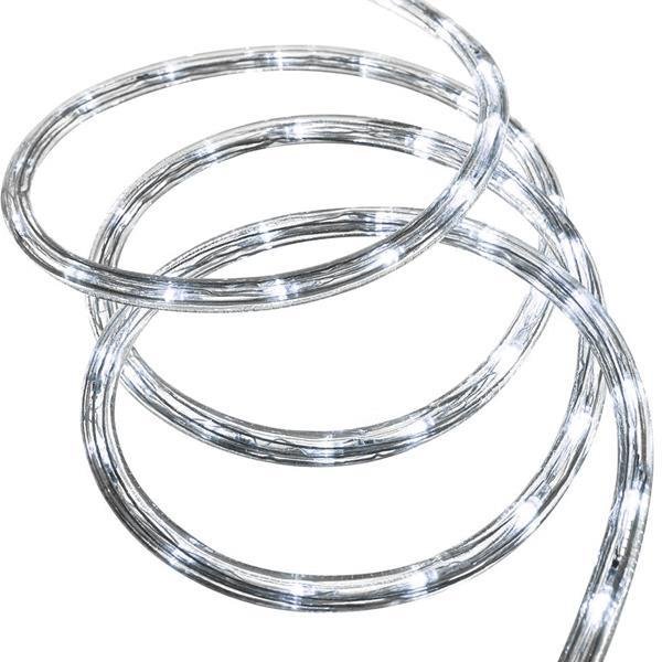 0dcea8b8a58644659103d4d7ffaa883b ΦΩΤΟΣΩΛΗΝΑΣ LED, ΜΟΝΟΚΑΝΑΛΟΣ, ΛΕΥΚΟ, 10m, 24 LED ΑΝΑ ΜΕΤΡΟ, IP44 (600-22261) - Image 1