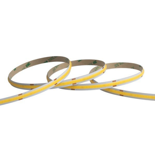 13996d5868cc47acb2bbfd88489d5259 ΤΑΙΝΙΑ LED COB 10M 10W 24V 3000K 312L/M IP20 PRO (145-72012) - Image 1