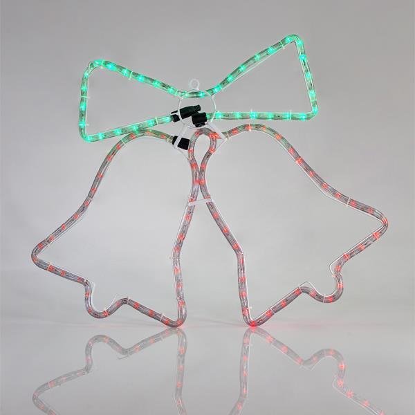 17d5708d2c9d43ea9a7b1cc60bb38136 ΚΑΜΠΑΝΑ ΔΙΠΛΗ, 3m LED ΦΩΤΟΣΩΛΗΝΑΣ, ΜΟΝΟΚΑΝΑΛΟΣ, ΜΕ ΠΡΟΓΡΑΜΜΑ, ΚΟΚΚΙΝΗ - ΚΟΚΚΙΝΗ, 47x64cm, IP44 (600-20105) - Image 1