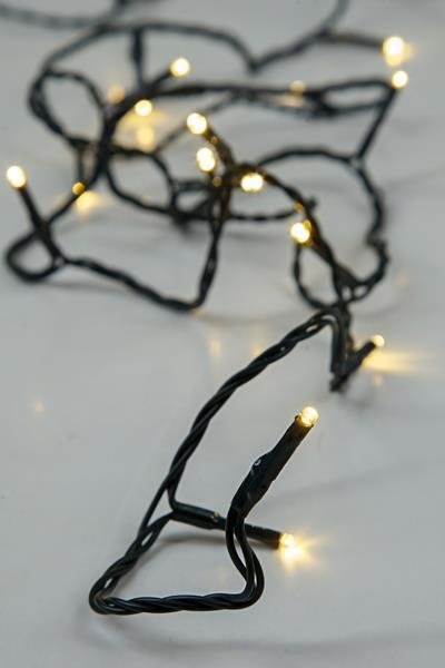 1bf891c000ed40c7b015e2cef309575f ΣΕΙΡΑ, 192 LED 3mm, ΜΠΑΤΑΡΙΑΣ 3xAA, 8 ΠΡΟΓΡΑΜΜΑΤΑ & ΜΝΗΜΗ, TIMER, ΠΡΑΣΙΝΟ PVC ΚΑΛΩΔΙΟ, ΘΕΡΜΟ ΛΕΥΚΟ LED ANA 10cm, ΠΡΟΕΚΤΑΣΗ ΠΑΡΟΧΗΣ 30cm, IP44 (DISPLAY BOX 16τμχ) (600-05701) - Image 1