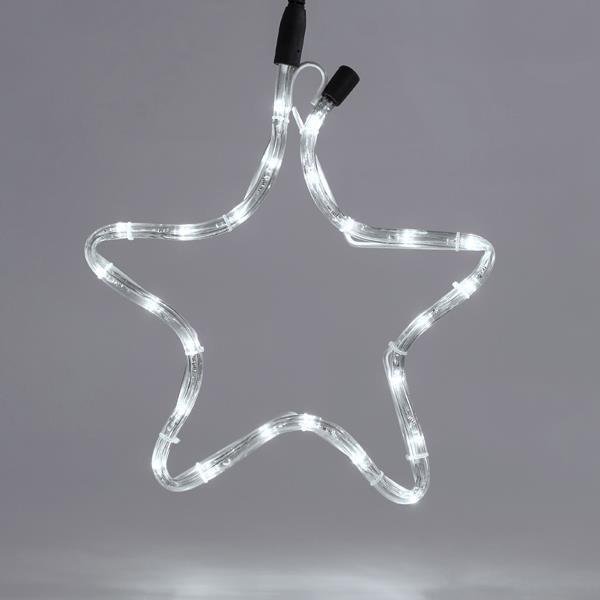1ca58c9f3c104974b5b87997f07f2b60 ΑΣΤΕΡΙ, 1m LED ΦΩΤΟΣΩΛΗΝΑΣ, ΜΟΝΟΚΑΝΑΛΟΣ, ΛΕΥΚΟ, 32x29cm, IP44 (600-20200) - Image 1